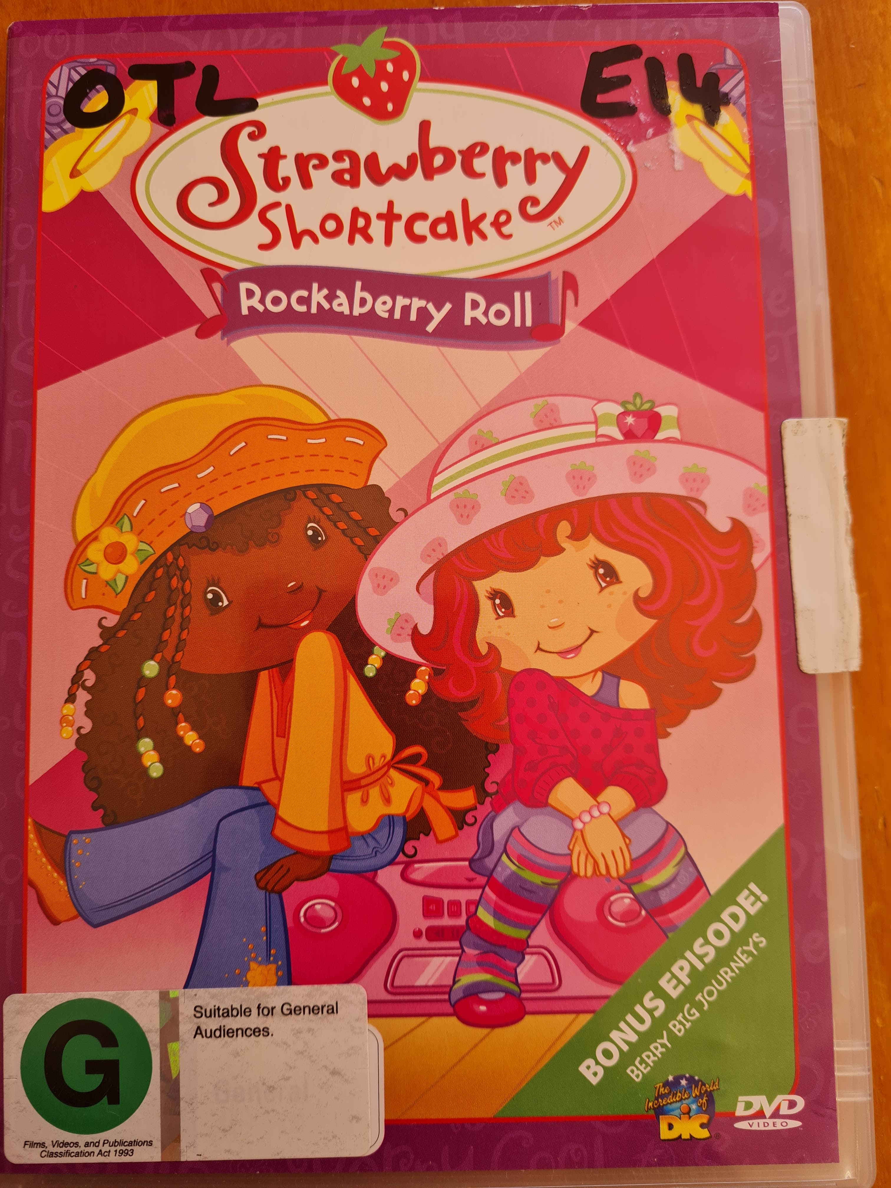 Strawberry Shortcake Rockaberry Roll Doll 人形 ドール :71215555